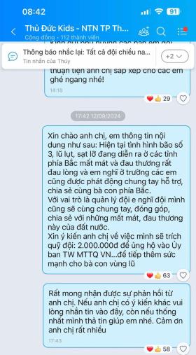 Học sinh diễn văn nghệ, nhặt vỏ lon, bán bánh sandwich… góp tiền ủng hộ đồng bào vùng lũ  第1张