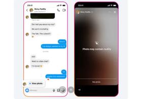 Instagram làm mờ tin nhắn có ảnh khỏa thân