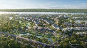 Raymond chọn Ecovillage Saigon Riever để dẫn khoáng nóng vào từng căn biệt thự