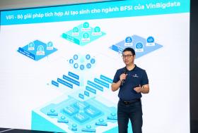 VinBigdata ra mắt giải pháp AI tạo sinh cho ngành ngân hàng, tài chính, bảo hiểm