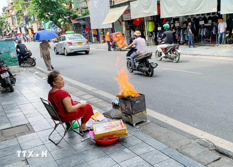  Cảnh giác với nguy cơ cháy, nổ từ đốt vàng mã trong dịp rằm tháng Bảy 