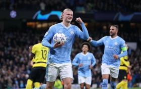 Haaland thăng hoa, Man City vào vòng 1/8 Champions League