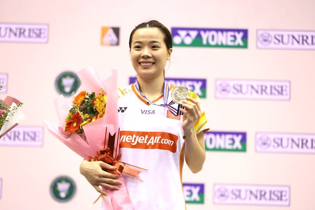  Thùy Linh lập hat-trick vô địch Giải cầu lông Vietnam Open