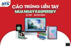  Kaspersky gây bão với loạt quà tặng hàng chục triệu đồng cho người dùng 第1张