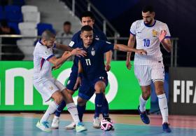 Thái Lan lỡ cơ hội lịch sử ở futsal World Cup 2024 