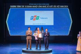 FPT Telecom vào top 10 doanh nghiệp công nghệ số xuất sắc 2024 