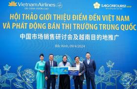  Saigontourist Group, Vietnam Airlines đồng tổ chức Chương trình phát động điểm đến Việt Nam tại Trung Quốc