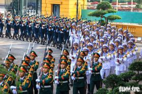 Thủ tướng Phạm Minh Chính chủ trì lễ đón trọng thị Thủ tướng Trung Quốc Lý Cường