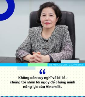  Những câu nói của bà Mai Kiều Liên làm nên “chất” Vinamilk 