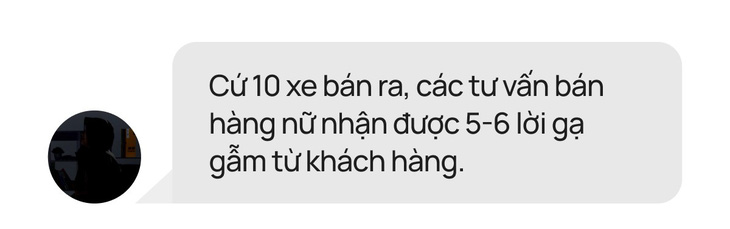 Phụ nữ bán ô tô làm gì khi có đề nghị khiếm nhã?