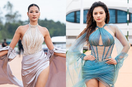 Vũ Thu Phương như 'bà hoàng' trên sàn catwalk