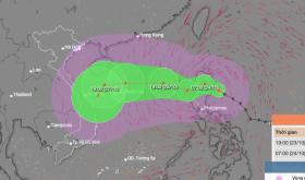 Bão Trami mạnh lên cấp 10, giật 12, miền Trung khả năng mưa lớn diện rộng 3 ngày  第1张