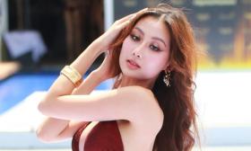 Quế Anh vào top diễn áo tắm đẹp tại Miss Grand International 